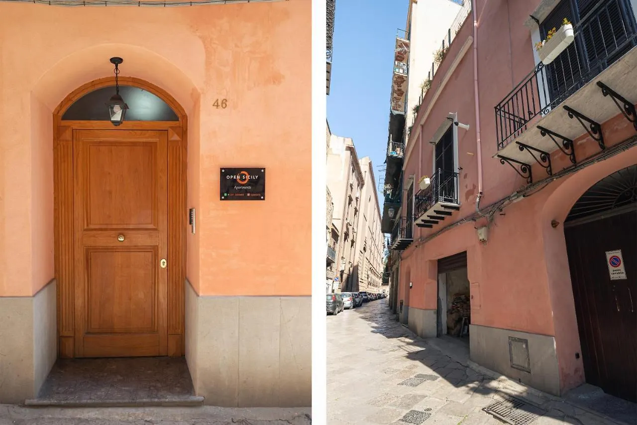 Open Sicily Residence - Central Apartments Near Quattro Canti Palerme 0*,